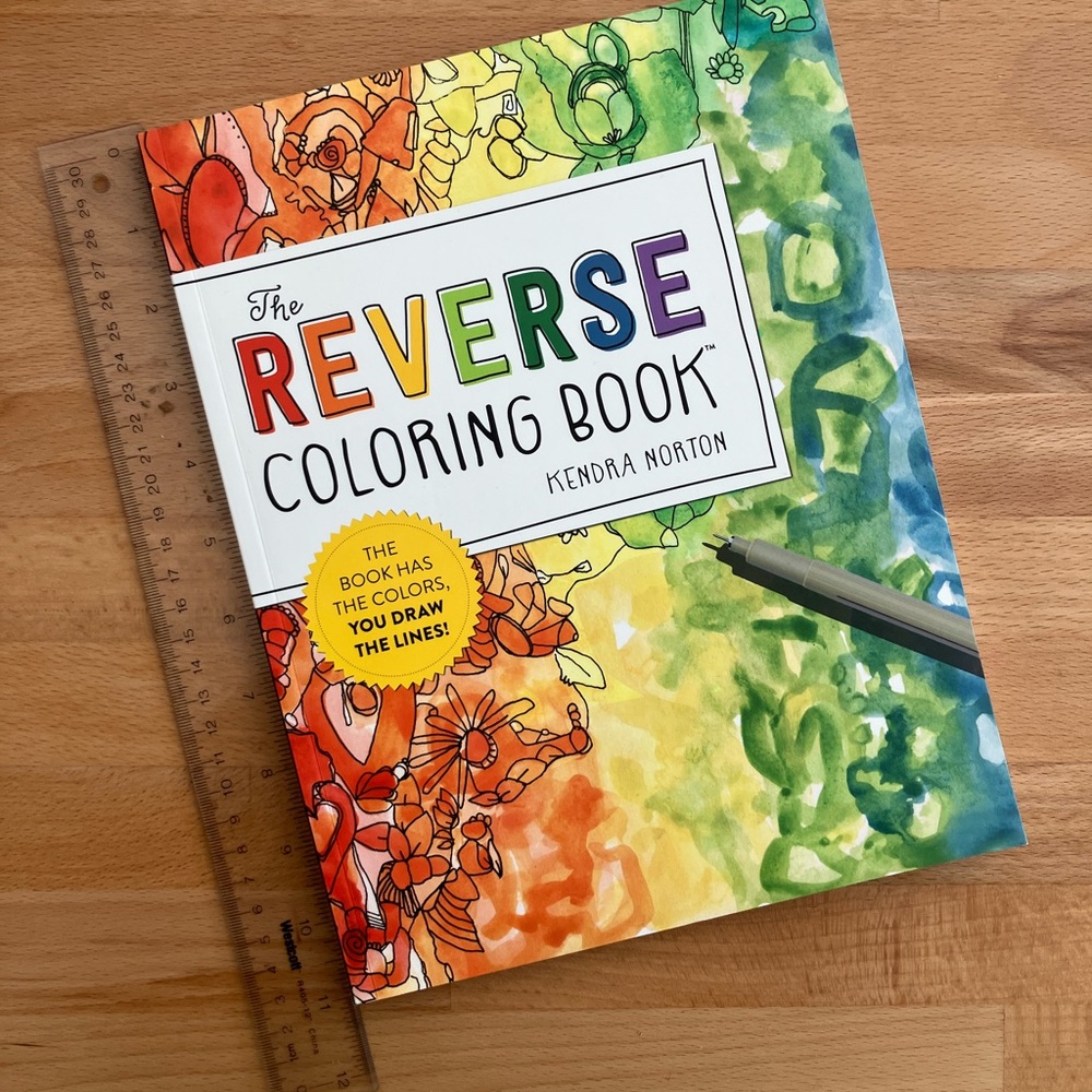 NWT Kendra Norton Reverse Coloring book